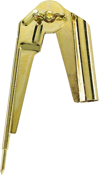General Tools 843/1 Pencil Compass Scriber Brass Steel Wing Nut Marking Circles
