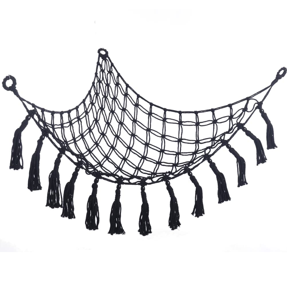 TYTOGE Stuffed Animal Hammock Toy Storage Hammock Net Wall Sling Mesh Kids Toy Organizer Net