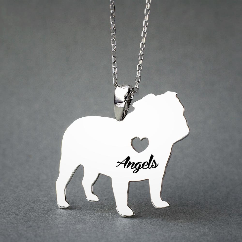 english bulldog pendant