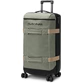 Dakine Split 4-Wheel Roller Luggage 87L, Spinner Travel Bag, Mulled Basil | Split-Level Organization, TSA Approved Lock, Four-Wheel Spinner Base, Retractable Handle, Locking Zippers, Cup Rest