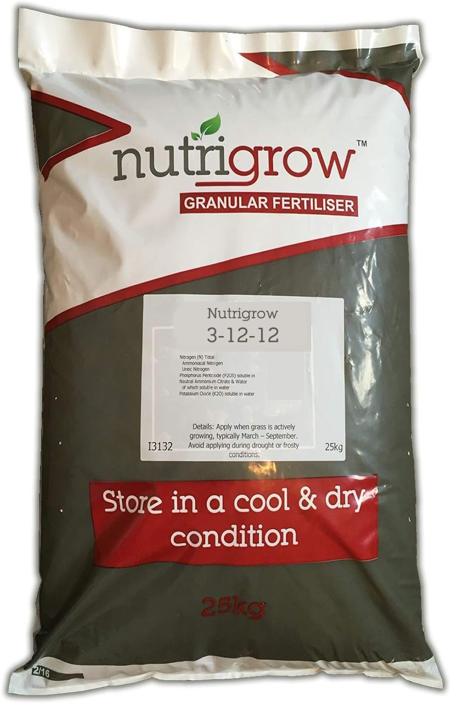 Nutriflow Autumn Lawn 3-12-12 Liquid Fertiliser, 10L