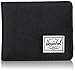 Herschel Supply Co. Men's Hank Wallet, Black/Black Pup, One Size