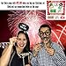 New Years Eve Inflatable Frame and Photo Booth Props – NO DIY Required Attached to The Stick – Fun Holiday Party Decorations for All Family – Great Theme Party Kit (New Years 2020 Props)