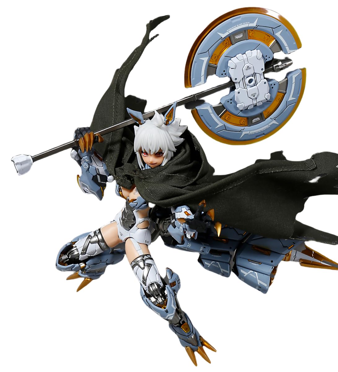 HiPlay Nuke Matrix Plastic Model Kits: Cyber Forest Fantasy Girls, MAD Wolf Carolina, Rolphe, Mecha Musume, Anime Style 1:12 Scale Collectible Action Figures DN