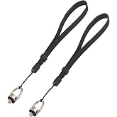 Rigdance Wrist Strap for Insta360 X6 X5 X4 X3, Gopro Hero 13 (Pack of 2) | 1/4-20 Screw Selfie Stick Strap, Wristband for DJI Pocket 3, for GoPro Max 2, DSLR Cameras