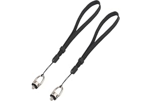Rigdance Camera Wrist Strap with 1/4-20 Screw for Insta360 X5 X4, X3, Selfie Sticks, Wristband for DJI osmo pocket 3 (2 PCS)