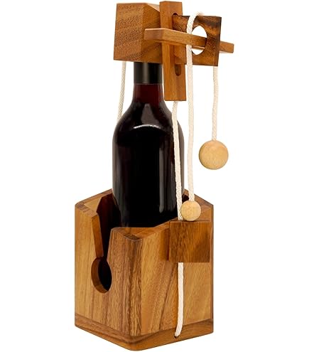 Boxer Gifts Whiskey Escape Room Game for Adults - Unlock the cage to get a bottle | Fun brain teaser puzzle for adults | Whiskey gifts for men on birthdays or Christmas