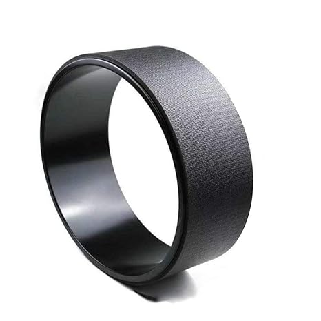 Rueda Yoga, Black Massage Roller Ejercicio Antideslizante ...