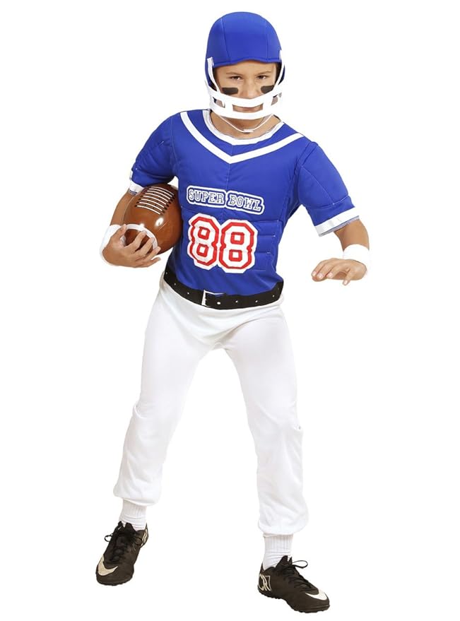 Widmann Children?s American Football Player Fancy Dress Outfit Amazon