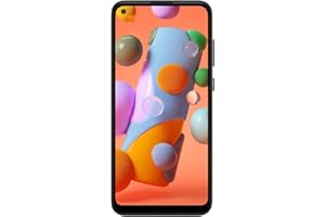 Samsung Galaxy A11 32GB (Canadian Model) A115W 6.4" Display Triple Camera Unlocked Phone - Black (Renewed)