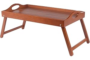 Winsome Alani Breakfast Tray Teak Finish