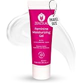 ZENZSUAL Feminine Moisturizing Gel, 1oz Travel Size &ndash; 100% Vegan, Paraben Free, Gentle Daily Care &ndash; pH Balanced Formula with Hyaluronic Acid &ndash; Intimate Dryness Relief and Hydrating Support for Women