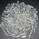 YATOJUZI 1LB Clear Quartz Crystal Points Bulk