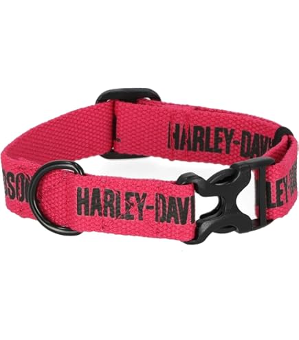 Amazon.com : Harley-Davidson Dog Pet Collar w/Black Bandana, SM/MD