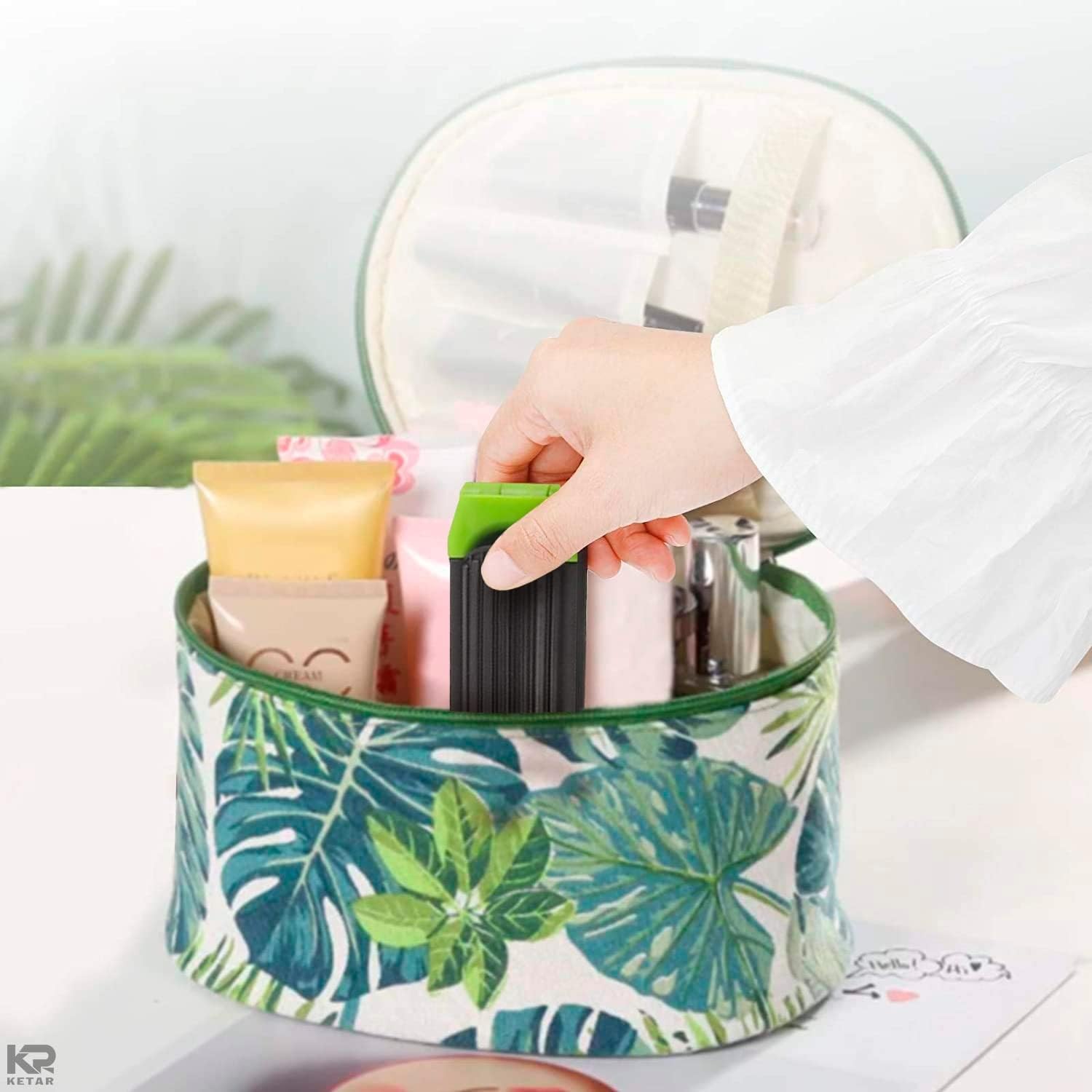4 Pcs Travel Hair Brush - 4.25x1.49