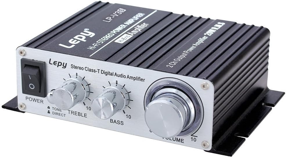 Lepy LP-V3S-Black Amplificateur Numérique 25 Wx2 pour PC ...