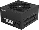 Gigabyte P750GM V2 750W 80 Plus Gold Fully Modular Power Supply PSU view 4