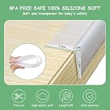 Vicloon 100% Silicone Edge Protector Strip 4M Clear Corner Guards view 2