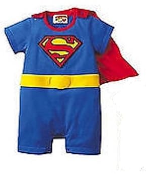 superman baby grow