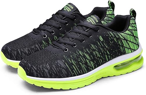 Tqgold Sportschuhe Herren Damen Laufschuhe Gym Fitness Turnschuhe Sneakers Leichte Schuhe Schwarz Grun Gross 42 Amazon De Schuhe Handtaschen