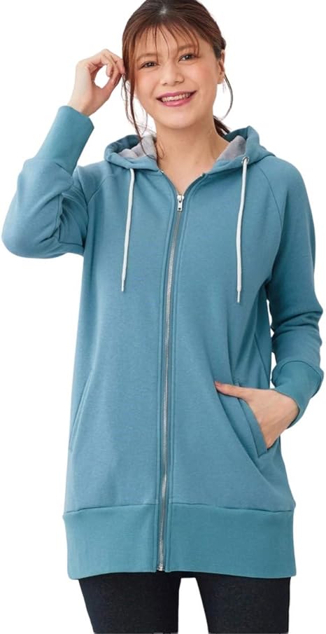 Amazon Nissen ニッセン トレーナー パーカー 長袖 洗濯機洗いok トレーナー パーカー 長袖 洗濯機洗いok 裏ベロアロング丈パーカー トレーナー パーカー 通販