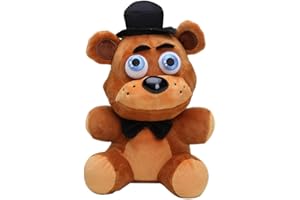 YLEAFUN 7 Inch Five Nights Plush Toy Figure - Stuffed Toys Dolls - Gifts for Game Fans