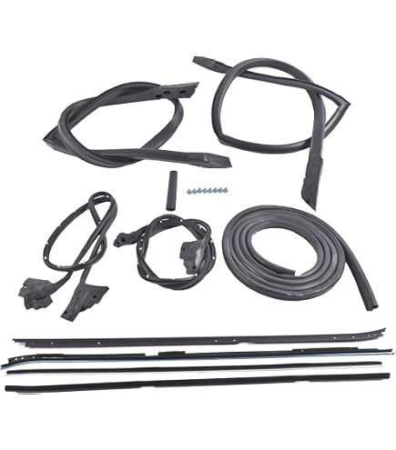 Rubber Door Weatherstrip Seal Kit For Chevy S10 Blazer GMC S-15 Jimmy 83-94