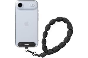 Ringke Holder Link Puffer Hand Strap with TPU Tether Tab, [Soft Cushioned] Light Pastel Wrist Loop Keychain Accessories