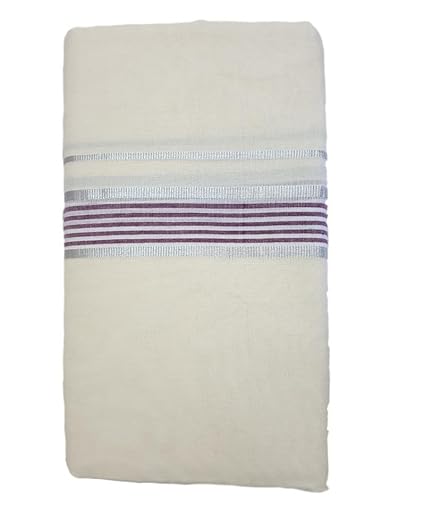 Handloom Cotton Dhoti (nff_004, off-white, freesize)