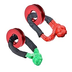 Red and Green 1/2" UHMWPE Synthetic Soft Rope
