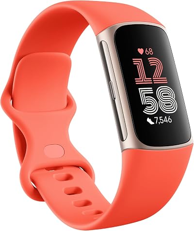 Fitbit Charge 6 Activity Tracker with 6-Month Premium, 7-Day Battery Life