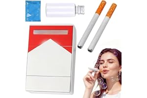 Bubble Blowing Products, Bubble Cigarette Blower, Fake Bubbles Smoke Cigarettes Pack Blower, for Relaxation Birthday Party Gi