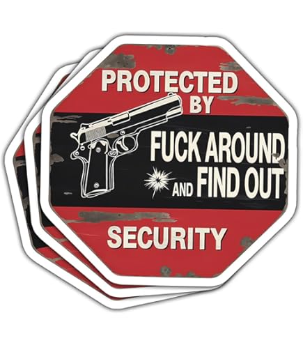 FAFO F--- Around Find Out Vinyl Sticker Warning Decal Toolbox - Foto 11