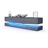 Vladon-Mueble-TV-City-Comoda-TV-con-Elemento-Inferior-1-Compartimento-Abierto-y-3-Cajones-Negro-de-Alto-BrilloAvola Vladon-Mueble-TV-City-Comoda-TV-con-Elemento-Inferior-1-Compartimento-Abierto-y-3-Cajones-Negro-de-Alto-BrilloAvola