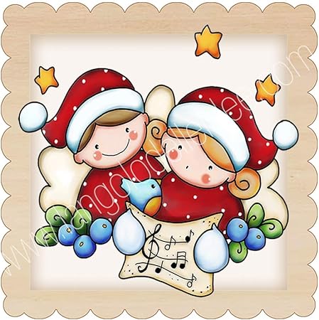 Idee Regalo Natale Bimbi.L Angolo Delle Idee Magnete Quadretto Calamita Bimbi Angeli Targa Targhetta Natale Idea Regalo Amazon It Casa E Cucina