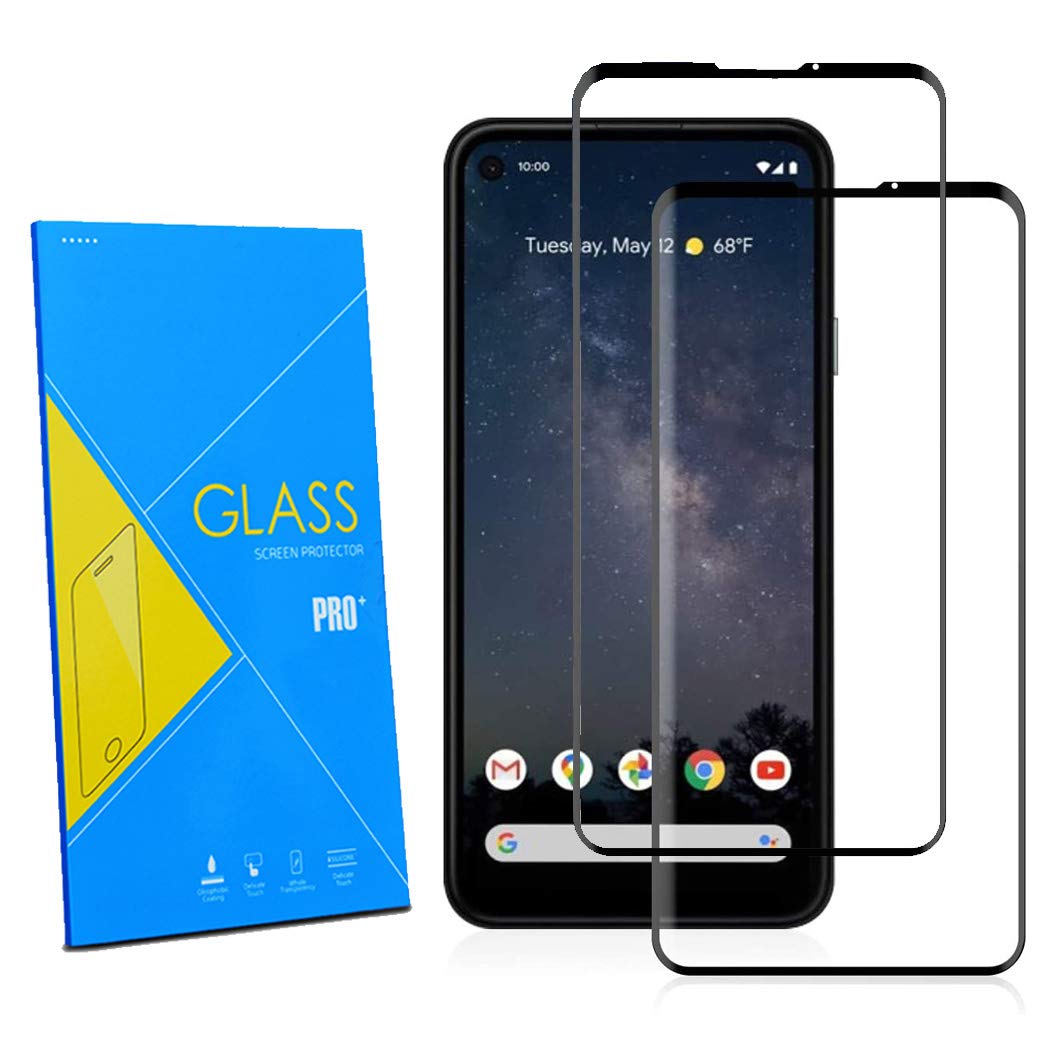 [2-Pack] Screen Protector for Google Pixel 4A 4G Tempered Glass Film, [Case Friendly][Anti-Scratch][Anti-Shatter] For Google Pixel 4A