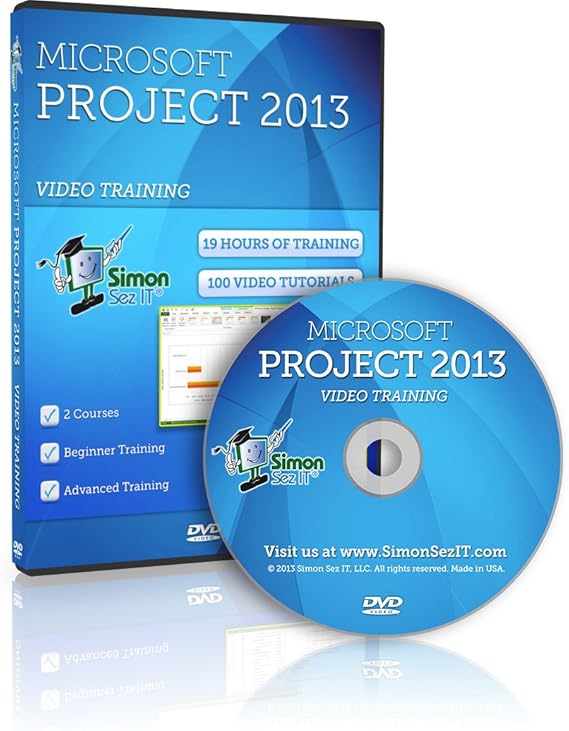 Amazon Com Learn Microsoft Project 13 Training Videos 19 Hours Of Project 13 Training For Beginner Intermediate And Advanced Learners