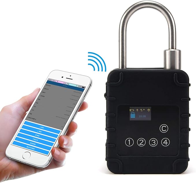 GPS Smart Padlock Real Time GPS Tracking Offers Smart Solutions for