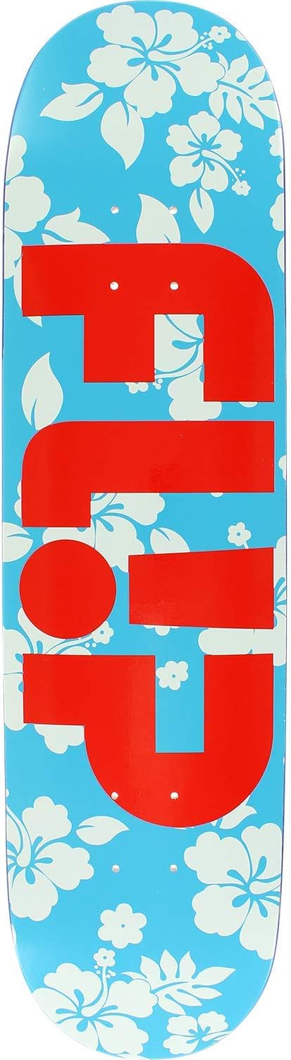 Flip Odyssey Hawaiian Skateboard -8.0 Deck ONLY- (Bundled with Free 1'' Hardware Set)