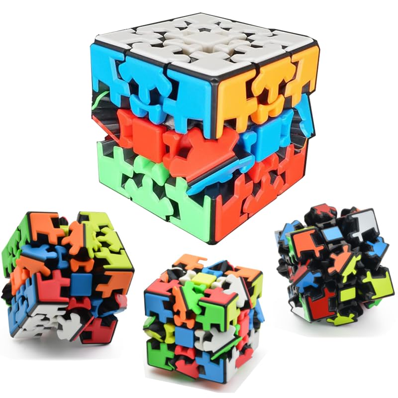 Magic Star Cube 2 in 1,Infinity Cube,Speed Cube D Puzzle Cubes for Kids and Adults (CL)