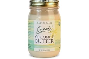 Gopal's Raw Organic Coconut Butter from 100% Organic and Non-GMO Coconuts, USDA Certified – Gopal’s Coconut Butter 16 oz (453g)