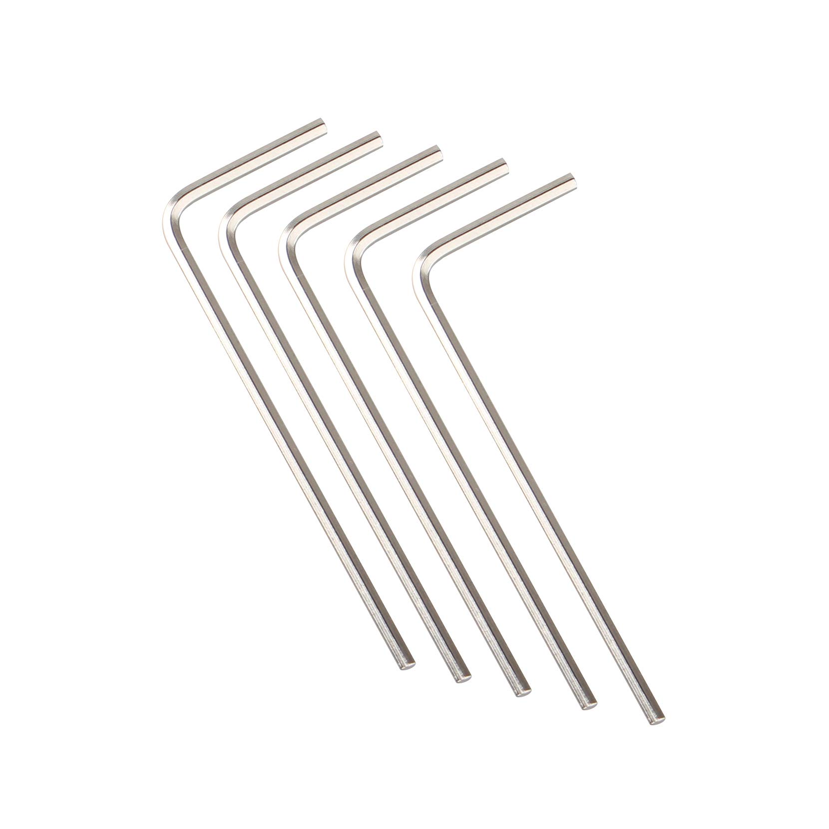 Jopto 5Pcs 1.5mm Hexagonal Pulley Wrench M3 Fixing Screw for 3D Printer Timing Belt Pulley Gear