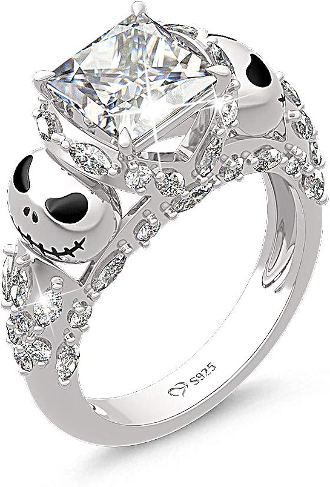 Nightmare Before Christmas Ring Jack Skellington And Sally