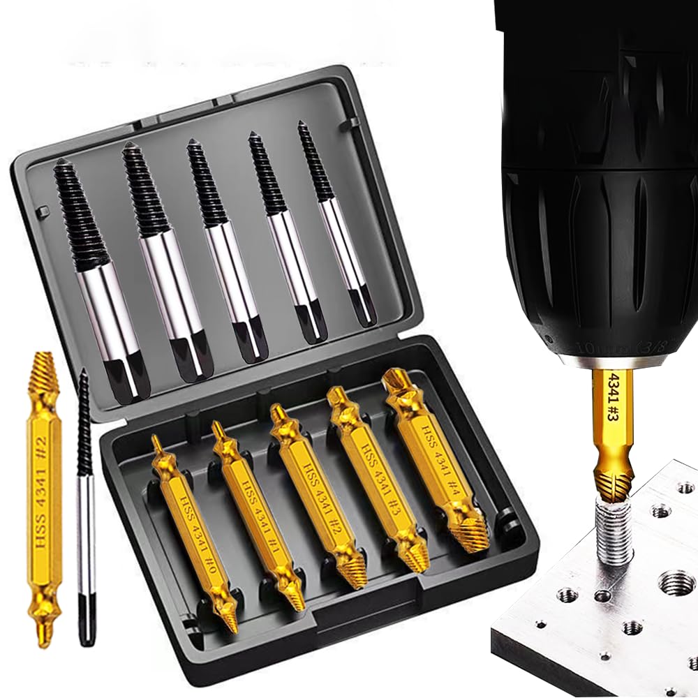 12Pcs Damaged Screw Extractor - Remover for
