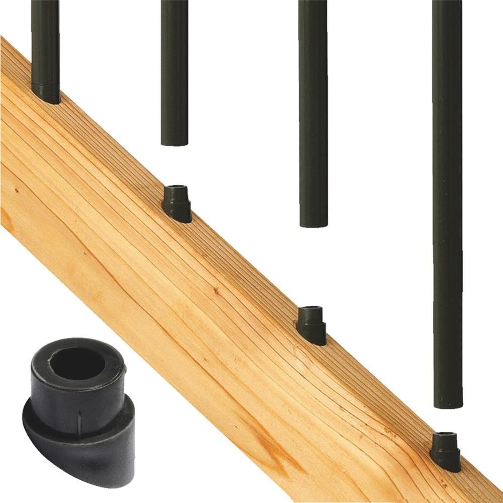 Deckorators 74817 Baluster Stair Connector, Black, Deck Screws Amazon