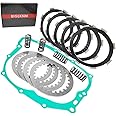 BIGLKNM Clutch Kit Friction Plates & Heavy Duty Springs Gasket for Honda XR200 XR 200 XR200R 1980-2002 XL185S 1981-1983 ATC 2