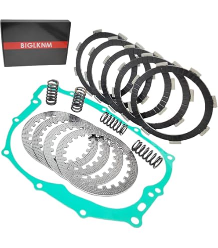 Caltric Clutch Friction Plates For Honda ATC200X (1983-1987) – Kevlar, 8 Teeth