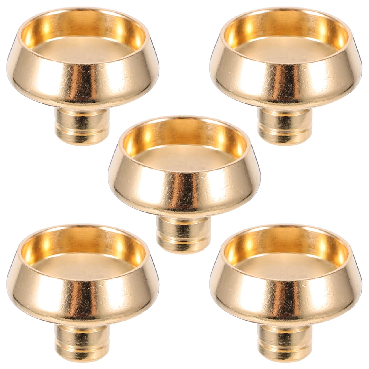 VILLCASE Brass Backflow Incense Holder 0.4 Inch Compact Incense Stand for Home Office Yoga Meditation with Chinese Water Writing Cloth Compatible Design