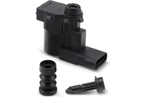 WUJEXUHE Fuel Tank Cover Door Lid Lock Buckle Actuator Motor Snap Spring Pin Latch Fit for Jeep Renegade 2016-2022 Fit for Jeep Compass 2017-2022 Fit for Jeep Grand Commander 2018-2022 2 Pin