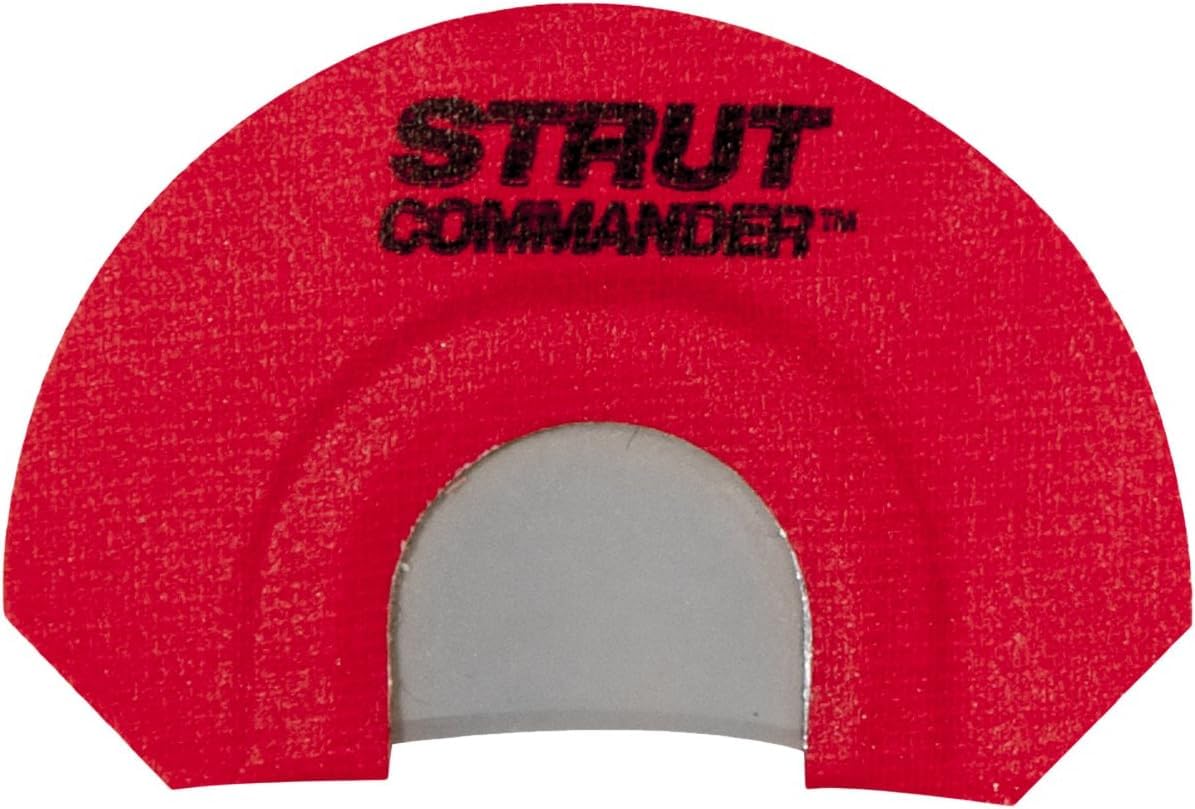 Strut Commander Turkey Mouth Call | Must Have Hunting Accessory | Turkey Hunting Reed Realistic Sound Mouth Call, Cayenne Call